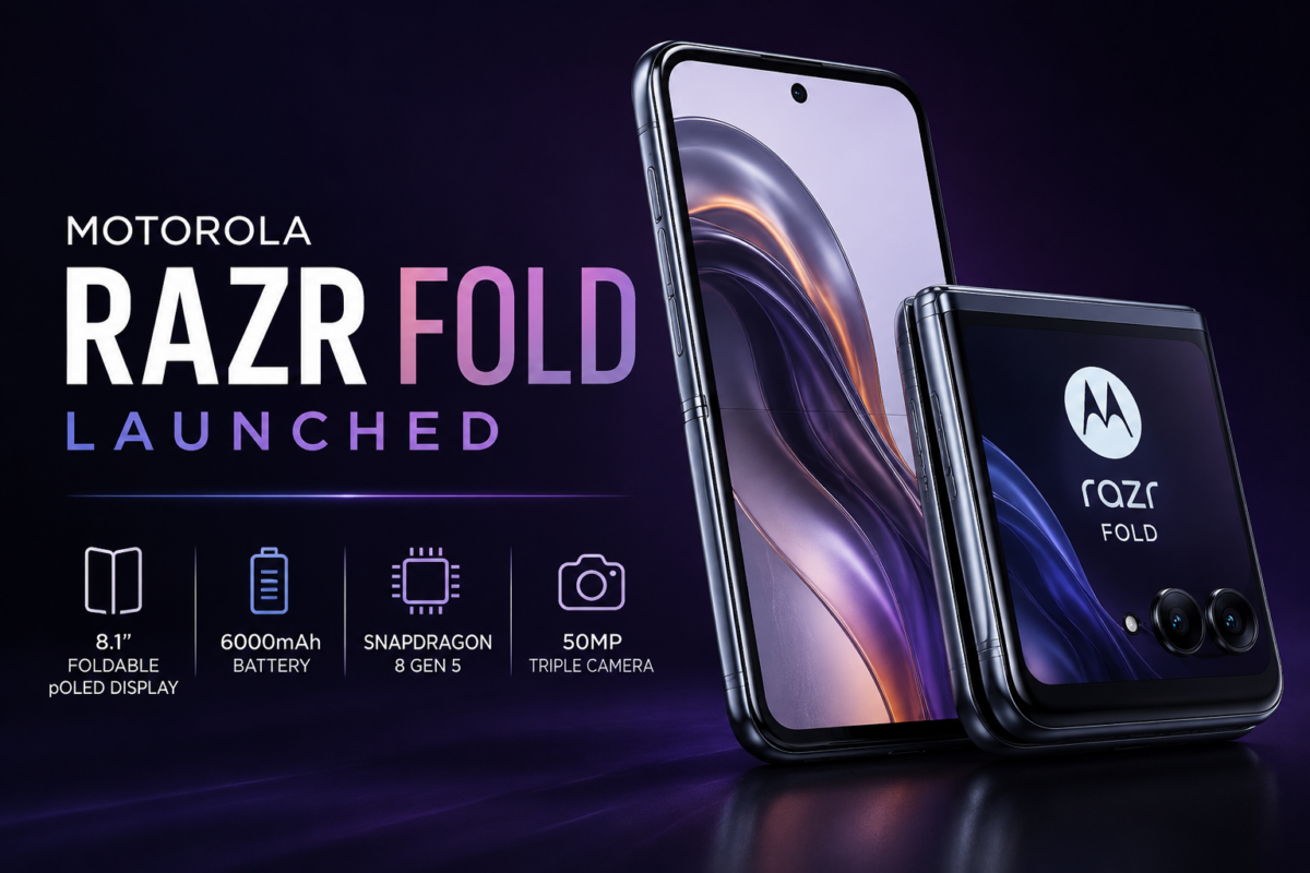 Motorola Razr Fold launched
