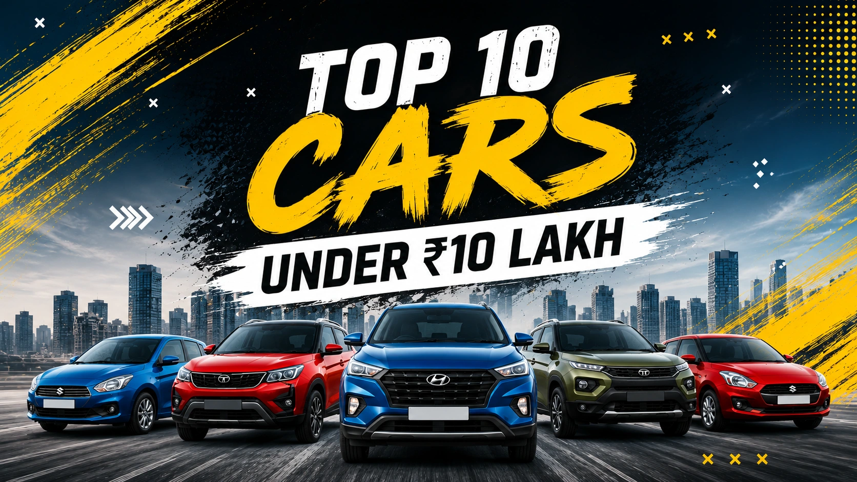 Best Cars Under ₹10 Lakh