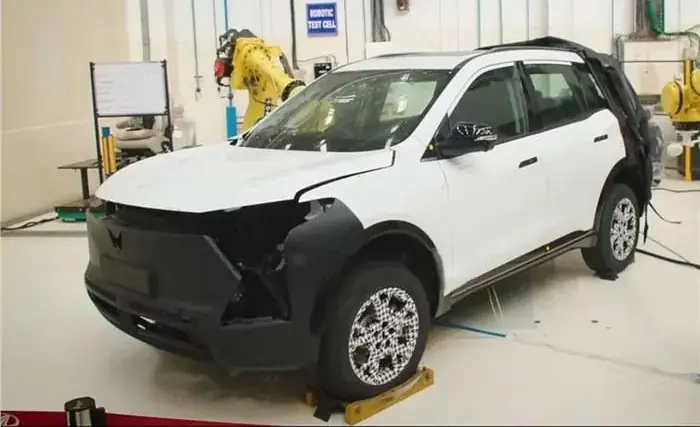 Mahindra XUV.e8 electric SUV prototype testing in India